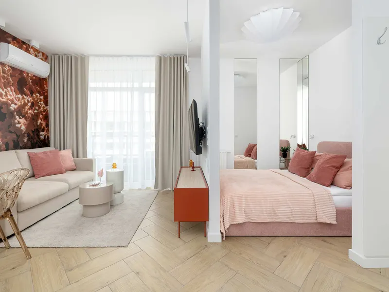 Klimatyzowane Studio | Basen, Balkon, Blisko Plaży – zdjęcie 2