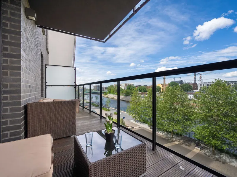 Nowoczesny Apartament z Parkingiem | Balkon z widokiem na rzekę | Centrum – zdjęcie 4