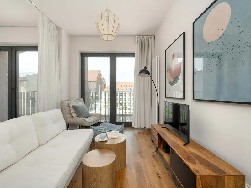 Nowoczesne Studio z Klimatyzacją | Balkon i Parking w Centrum – zdjęcie 5