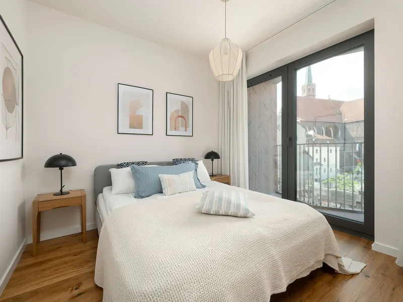 Nowoczesne Studio z Klimatyzacją | Balkon i Parking w Centrum – zdjęcie 2