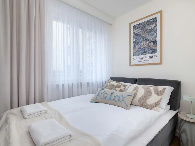 Klimatyzowany Apartament z Balkonem | Blisko Centrum Krakowa – zdjęcie 2