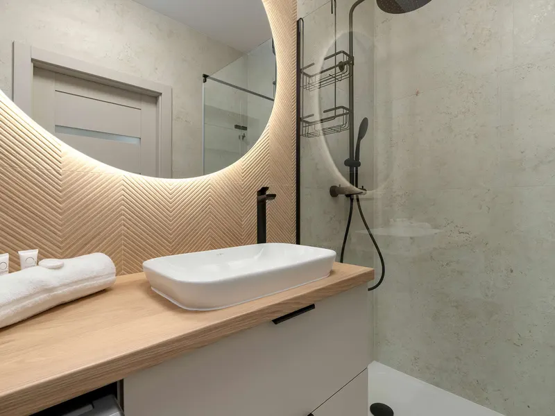 Stylowy Apartament z Balkonem | Dostęp do Siłowni | Parking – zdjęcie 4