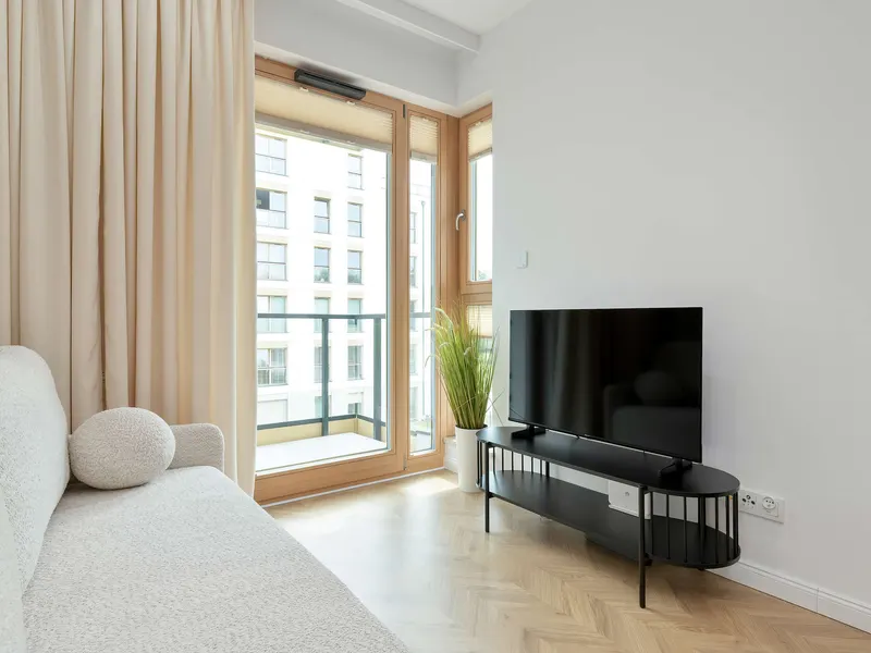 Stylowy Apartament z Balkonem | Dostęp do Siłowni | Parking – zdjęcie 5