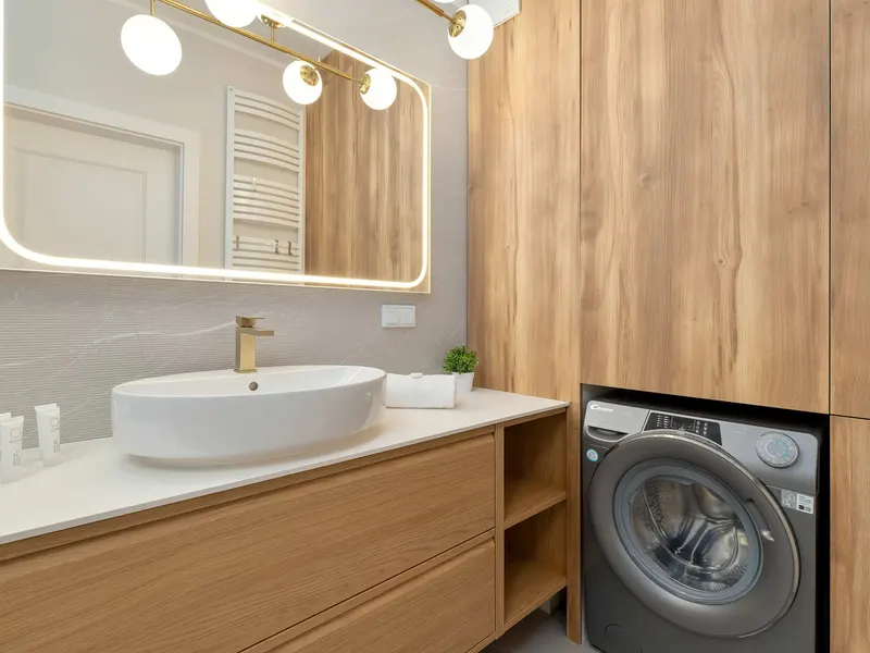 Elegancki Apartament z Balkonem oraz Miejscem do Pracy Zdalnej | Klimatyzacja – zdjęcie 5