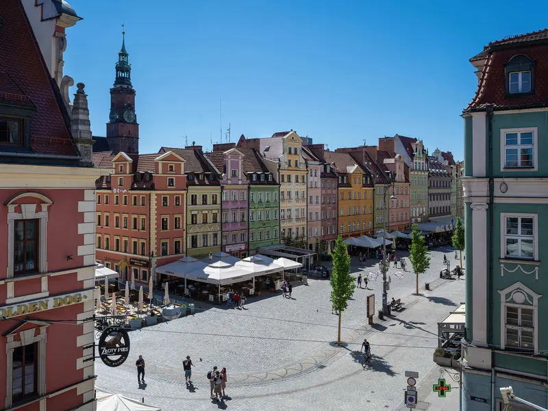 Geräumige Wohnung am Marktplatz von Breslau | Balkon – Foto 3