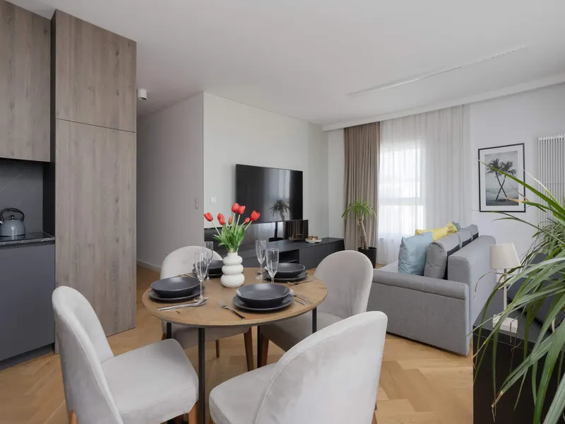 Luxus-Appartement mit Balkon | Klimaanlage, Parkplatz – Foto 5