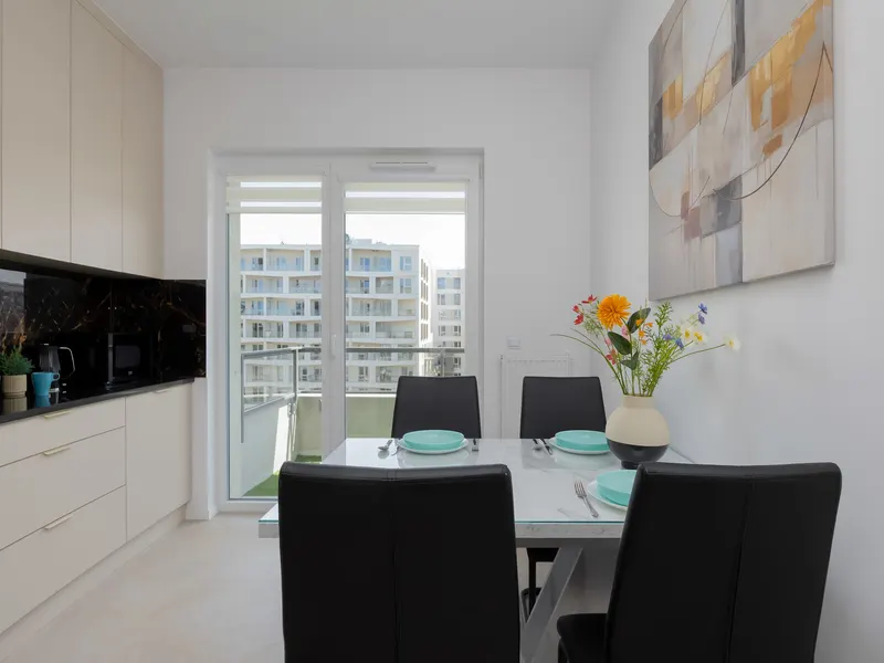 Komfortowe Studio z Balkonem | Blisko Westfield Mokotów – zdjęcie 2