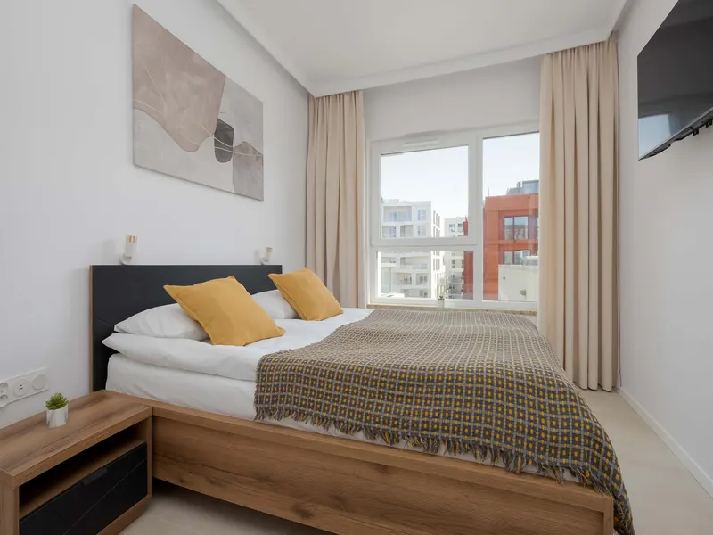 Komfortowe Studio z Balkonem | Blisko Westfield Mokotów – zdjęcie 1