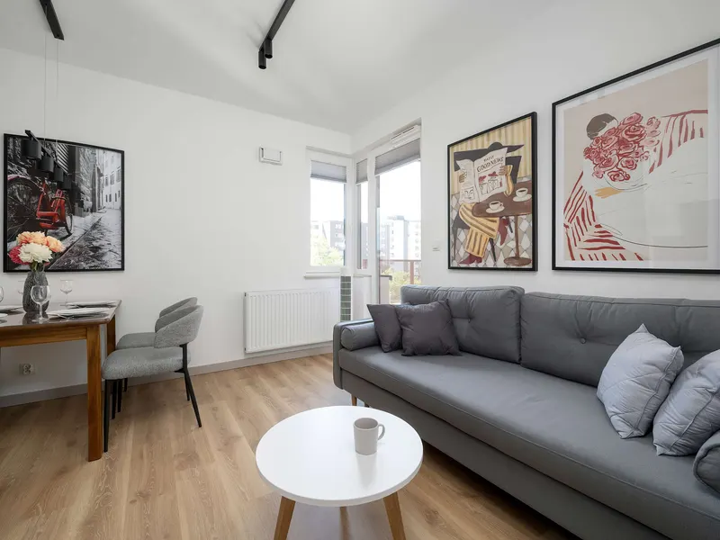 Stylowy Apartament z Balkonem | Parking podziemny – zdjęcie 1