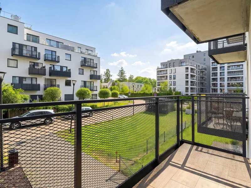 Modernes Appartement mit Balkon | Ruhige Wohngegend in Posen – Foto 4