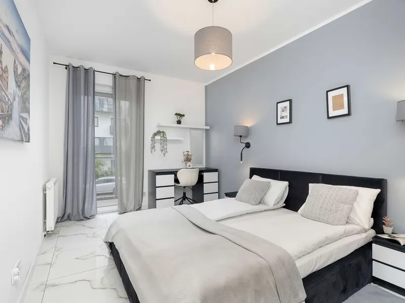 Modernes Appartement mit Balkon | Ruhige Wohngegend in Posen – Foto 2