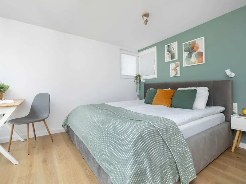 Stilvolles Appartement mit Balkon | Ein Ort zum Arbeiten – Foto 1