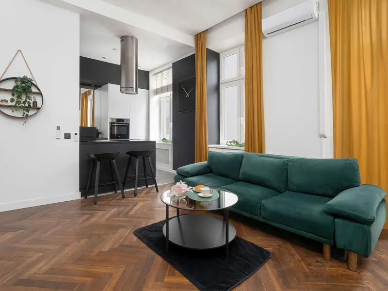 Stylish Apartment in the Center of Łódź | Air Conditioning – photo 1