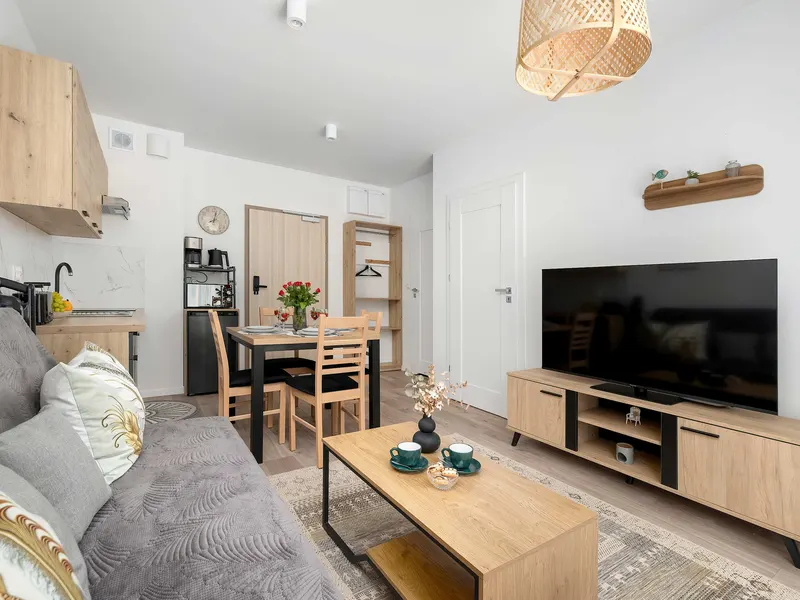 Przytulny Apartament blisko Plaży | Parking | Taras – zdjęcie 4