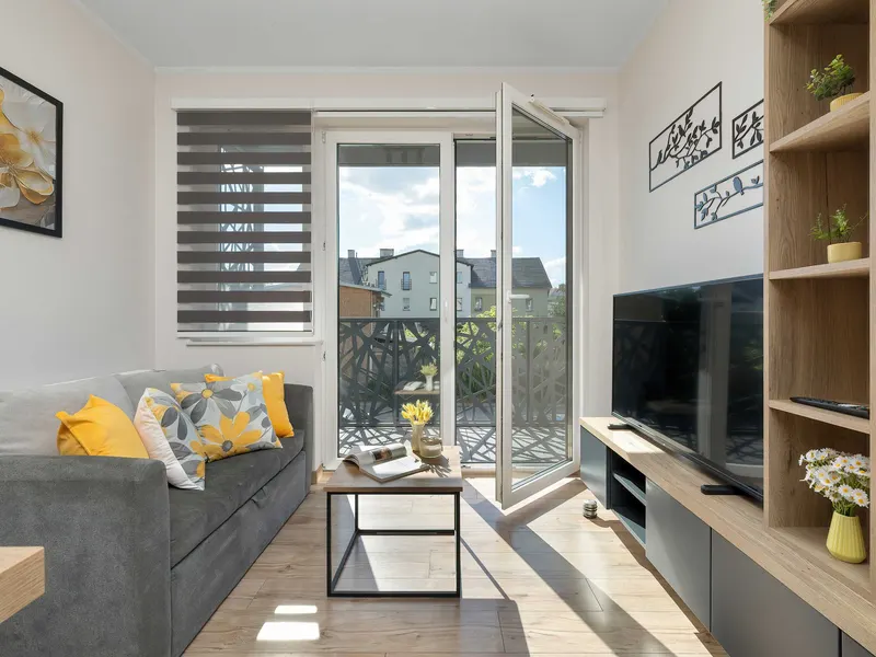 Modernes Appartement mit Parkplatz | Balkon | Smart-TV – Foto 5
