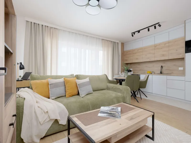 Nowoczesny Apartament z Balkonem | Parking | PGE – zdjęcie 1