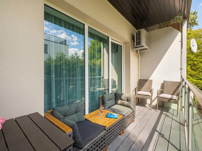 Functional Studio for 4 People Close to the Beach Parking & Balcony – photo 3