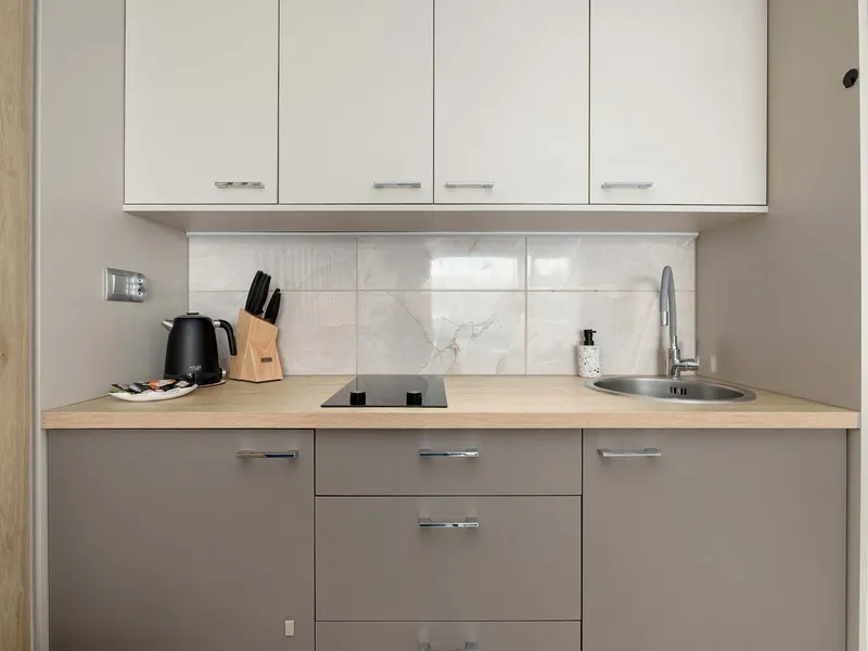 Functional Studio for 4 People Close to the Beach Parking & Balcony – photo 4
