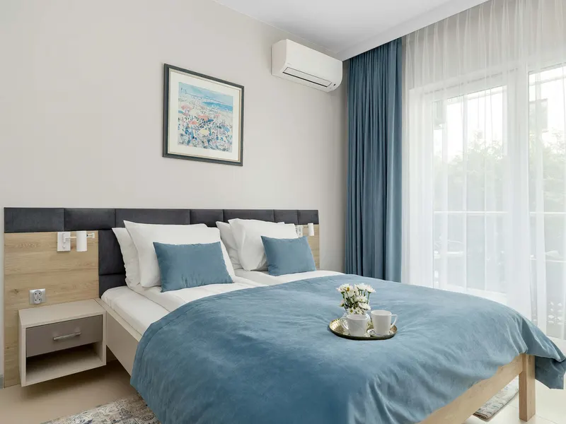 Functional Studio for 4 People Close to the Beach Parking & Balcony – photo 1