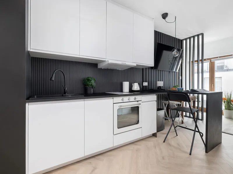 Schwarz-Graues Studio für 2 Personen | Zentrum von Lublin – Foto 3