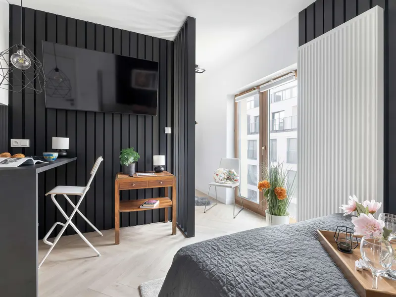 Schwarz-Graues Studio für 2 Personen | Zentrum von Lublin – Foto 2