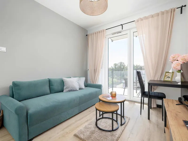 Przytulny Apartament z Balkonem | Chorzów Centrum – zdjęcie 1