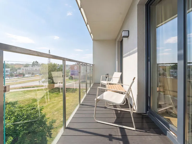 Helles Appartement mit Balkon | Parkplatz – Foto 5