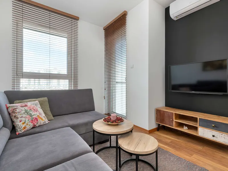 Modern Studio with a Balcony and Parking | Polsat Plus Arena – photo 1