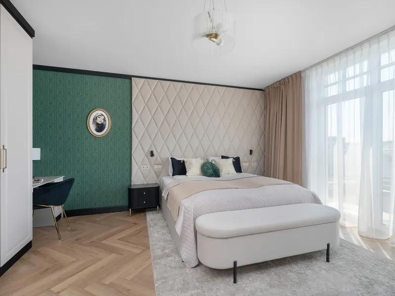 Gemütliches Studio mit Balkon | Arbeitsbereich | Salt Graduation Towers – Foto 1