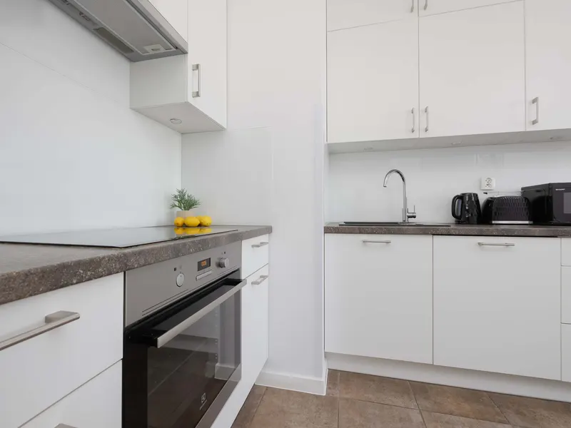 Komfortables Apartment in Warschau für 4 Gäste | Balkon – Foto 3