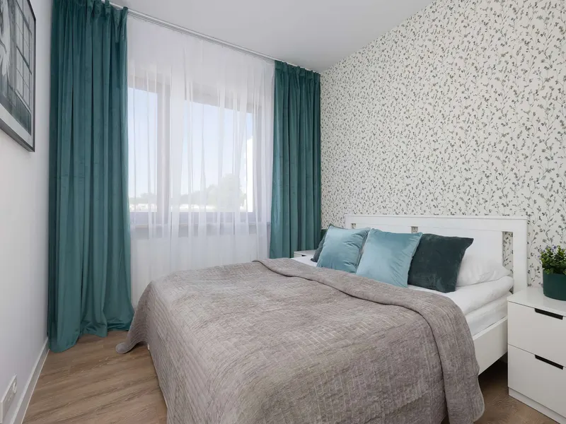 Komfortables Apartment in Warschau für 4 Gäste | Balkon – Foto 2