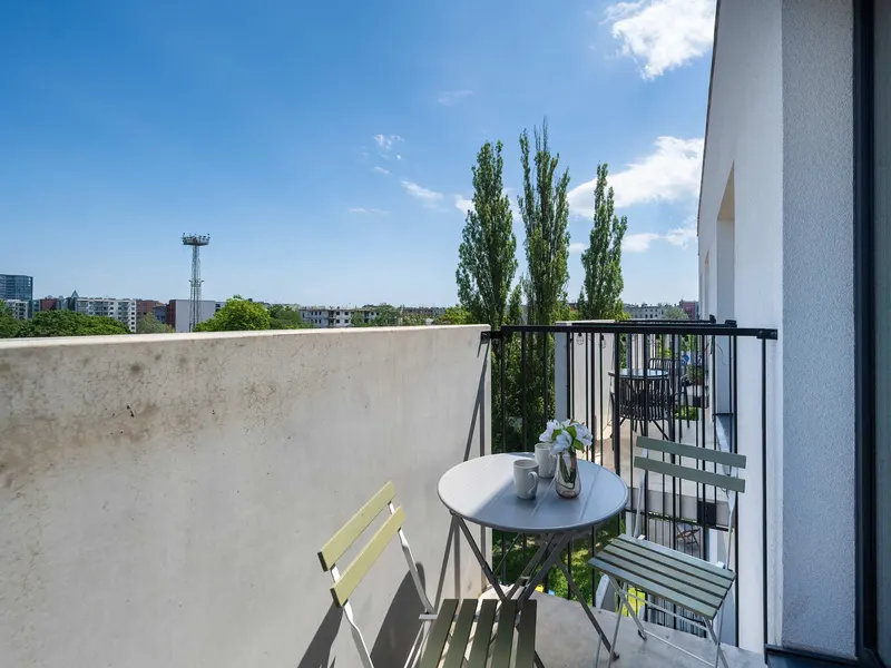 Stylowe Studio z Antresolą | Balkon | Miejsce do Pracy – zdjęcie 5