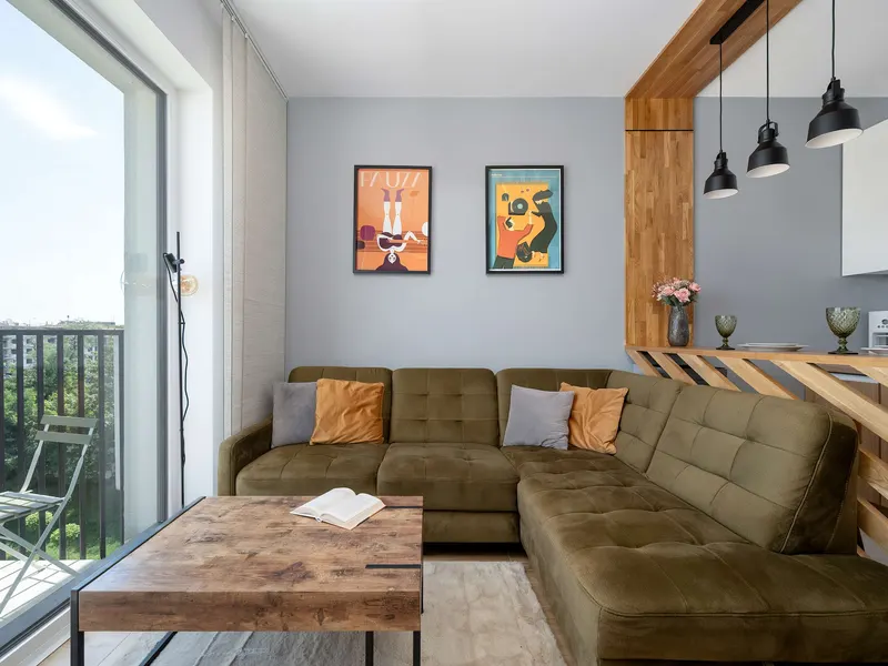 Stylowe Studio z Antresolą | Balkon | Miejsce do Pracy – zdjęcie 1