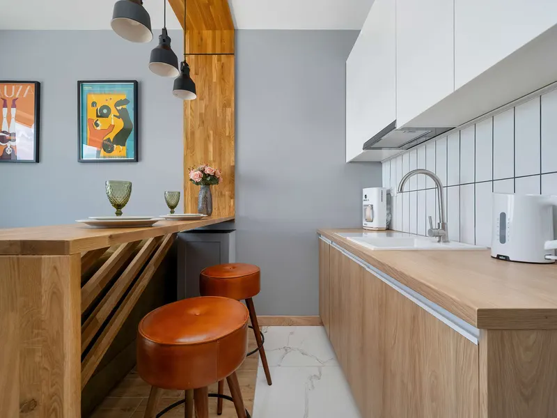 Stylowe Studio z Antresolą | Balkon | Miejsce do Pracy – zdjęcie 3
