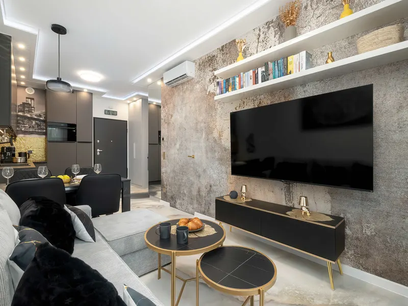 Stilvolles Appartement mit Parkplatz | Balkon | Klimaanlage | Am Fluss – Foto 5