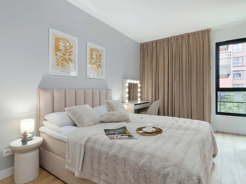 Beige-Blaues Appartement | Garten | Parkplatz – Foto 2