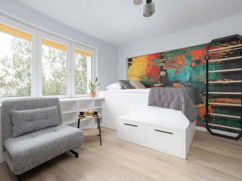 Komfortables Studio in Warschau | Smart-TV – Foto 1