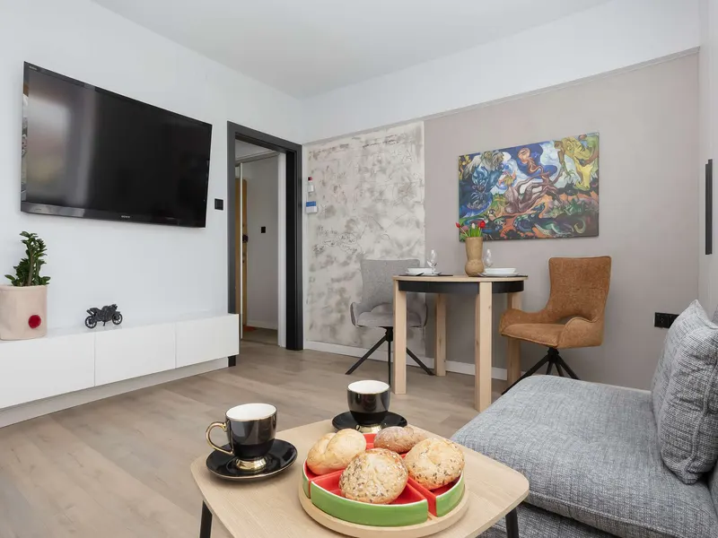 Komfortables Studio in Warschau | Smart-TV – Foto 5