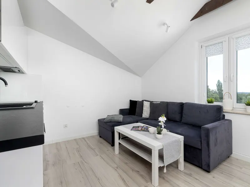 Funkcjonalny Apartament z Biurkiem | Klimatyzacja – zdjęcie 5