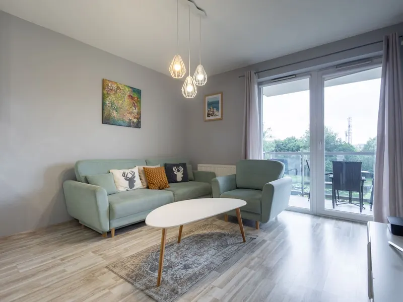 Sunny Apartment with a Balcony 2 Parking Spaces Close to the Beach – photo 1