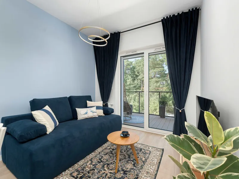 Stylowy Apartament z Klimatyzacją | Blisko Plaży | Parking – zdjęcie 1