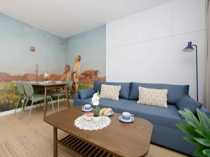 Stylish Apartment with Loggia | 2 Bedrooms | Workspace – photo 1