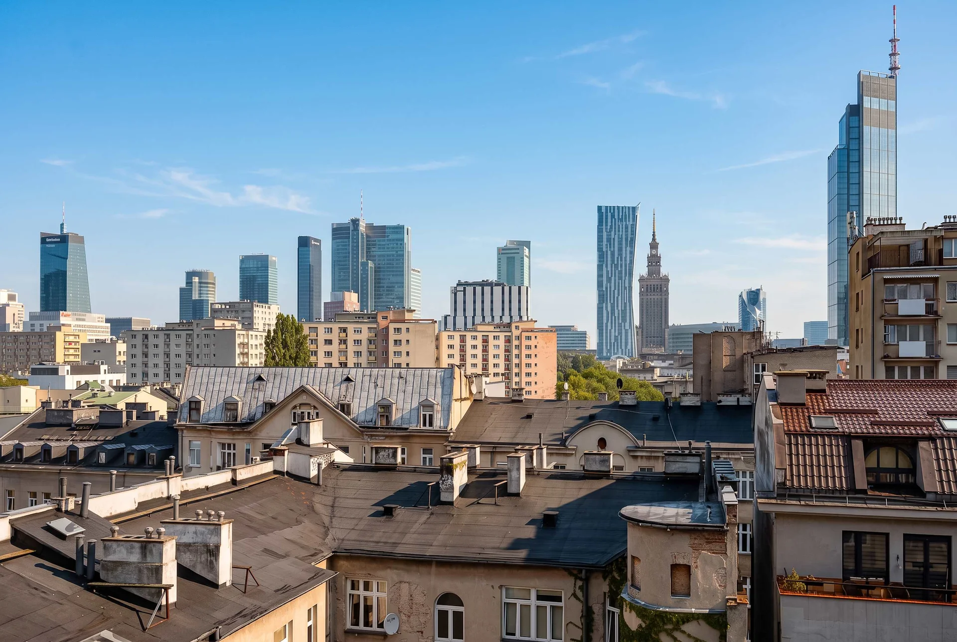 Beautiful city view.