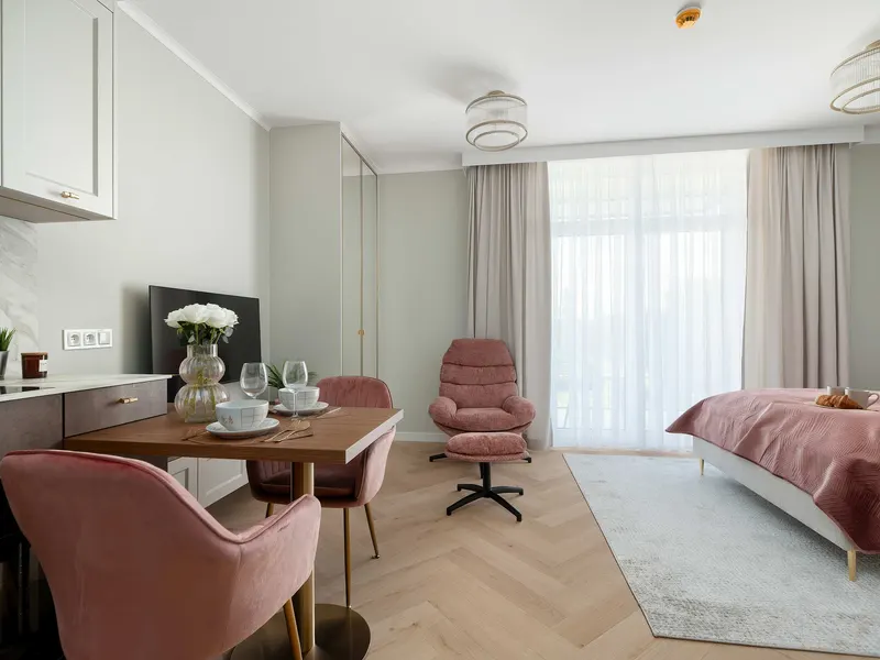 Luxuriöses Studio mit Balkon | Klimaanlage | Dachterrasse – Foto 5