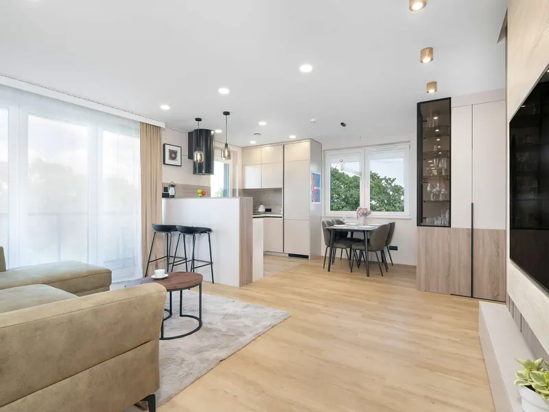 Nowoczesny Apartament z Garażem | 3 Balkony | 2 Łazienki – zdjęcie 5