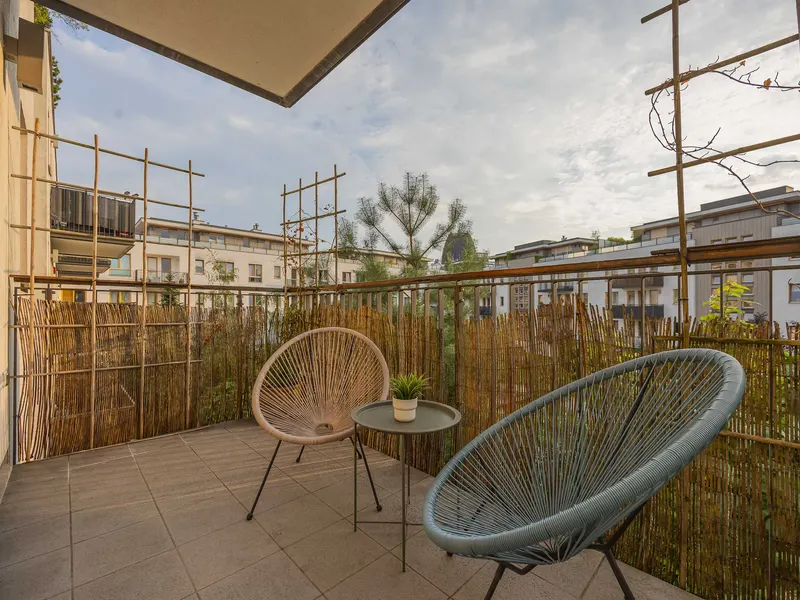 Gemütliches Appartement mit Balkon | 2 Schlafzimmer | Arbeitsbereich – Foto 4
