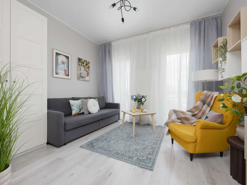 Stylish Studio with Balcony | Warsaw Center – photo 1