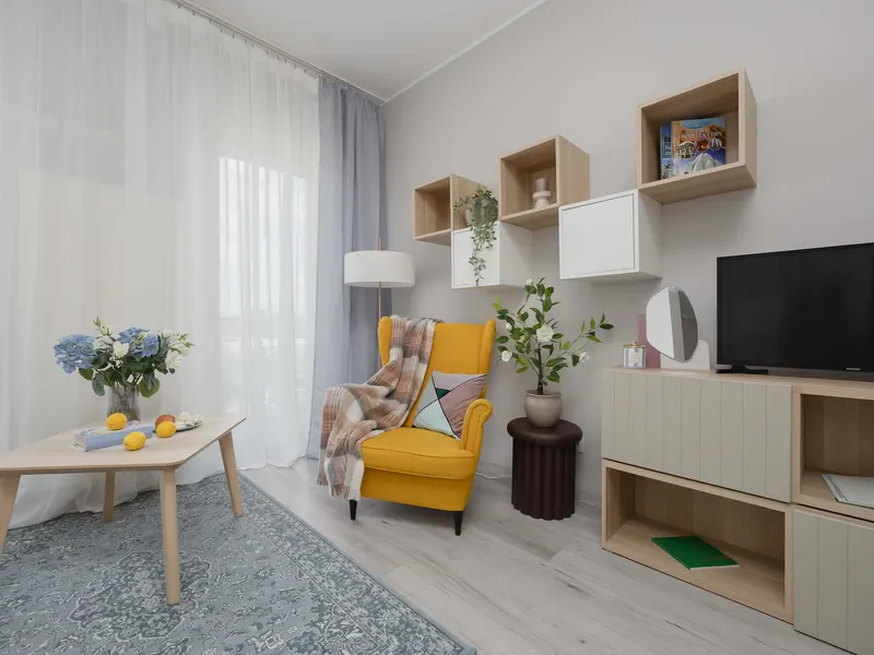 Stylish Studio with Balcony | Warsaw Center – photo 2