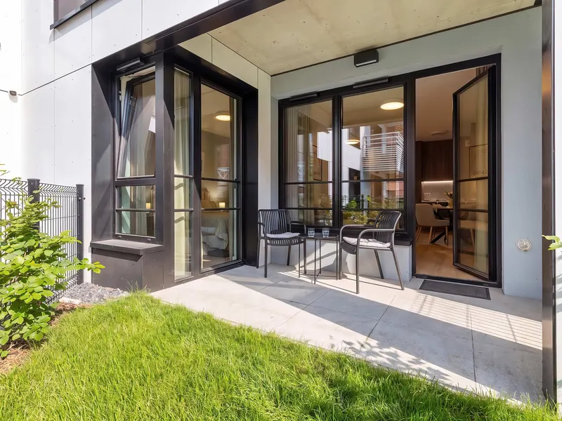 Komfortables Apartment mit Garten | Parkplatz – Foto 3