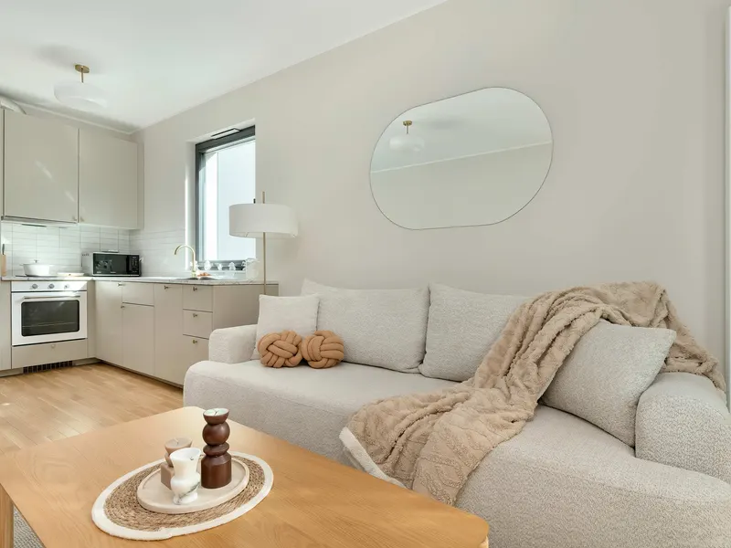 Gemütliches Studio mit Balkon | Aufenthalt mit Haustier – Foto 4
